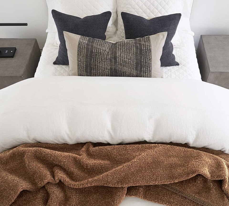 Cosy Teddy Faux Fur Throw Pottery Barn Australia